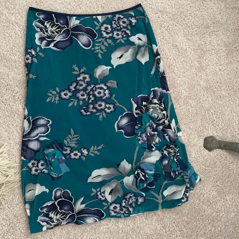 VIVIENNE TAM Vintage Floral Skirt